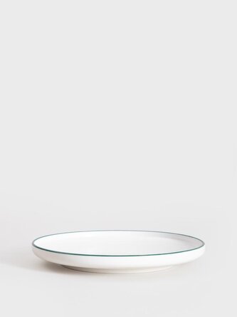 Talerz | BLYDE | z zielonym rantem | 20cm | 753343