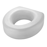 MSV zvýšené sedátko na záchod SAFE, bílé, LDPE