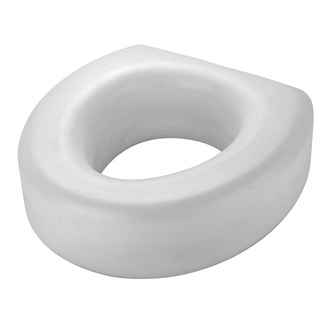 MSV zvýšené sedátko na záchod SAFE, bílé, LDPE