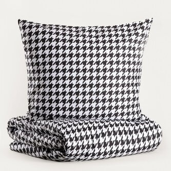 Pościel | REBEKA | bawełniana w pepitkę | 140x200 + 1*70x80 cm | 756566