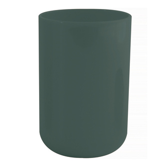 MSV kelímek na zubní kartáčky INAGUA, tmavě zelený, plast