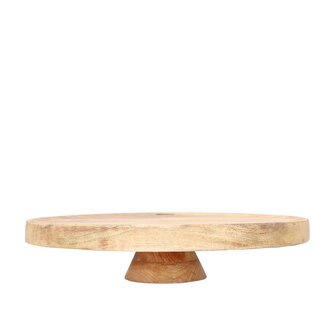 Patera | SJAL MANGO | drewniana na nóżce | 33x7 cm | ALL 831152