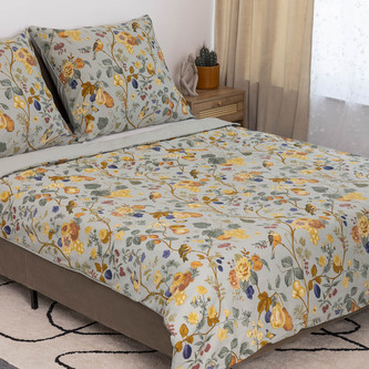 Pościel | CERISE | bawełniana zielona | 160x200 cm | AW23 852393