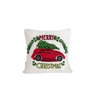 Poszewka | TUCKER | błyszcząca z autem | 45x45 cm | 709340