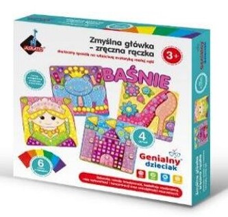 Genialny dzieciak. Piankowa wyklejanka Baśnie