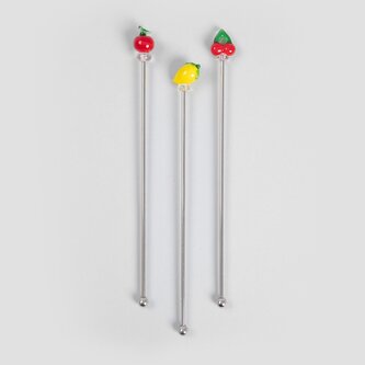 Zestaw mieszadełek | ORKEL SUMMER | do drinków owoce | 3 el | 743245