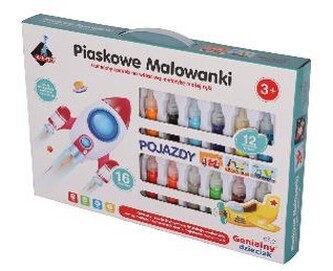 Piaskowa wyklejanka. Pojazdy