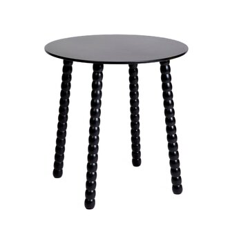 Stolik kawowy | RESLE | czarny | 50x50x50 cm | 894560