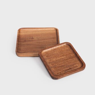 Zestaw | MOOKA | desek akacjowych kwadratowych | 2 el | 744518