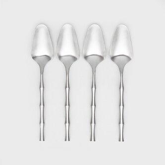 Zestaw łyżeczek do herbaty | NINGBO | srebrnych matowych | 4 szt. | 727047