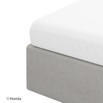 Prześcieradło satynowe białe | DANIELLE | 160X200CM | AW23 916308