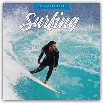 Surfing - Surfen 2026 - 16-Monatskalender Surfing - Surfen 2026 - 16-Monatskalender