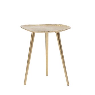 Stolik kawowy | TOIRE | złoty | 34x34x38 cm | 894720