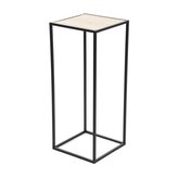 Kwietnik | ROH | metalowy czarny | 31x31x75 cm | 876696