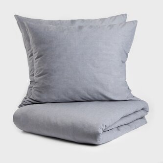 Pościel | GOSSY | bawełniana niebieska | 220x200 + 2*70x80 cm | 729461