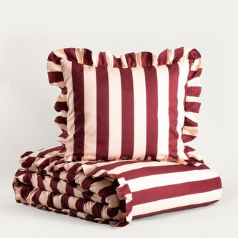 Pościel | TIFFANY | z mikrofibry z falbanką | 160x200 + 2*50x60 cm | 756344