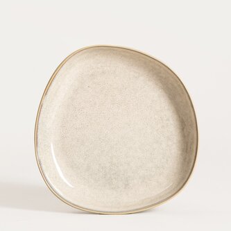 Talerz | LORINO | głęboki beżowy | 21 cm | 759406