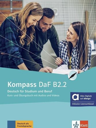 Kompass DaF B2.2 - Hybride Ausgabe allango, m. 1 Beilage