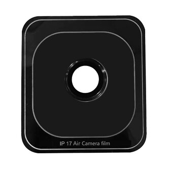 Ochranné sklo na objektiv iPhone Air - černé Ochranné sklo na objektiv iPhone Air - černé