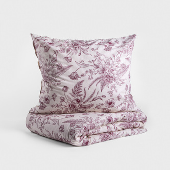 Pościel | KAMARI | w kwiaty | 140x200 + 1*70x80 cm | 702952