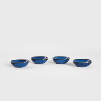 Zestaw | OKINAWA | miseczek kwadratowych granatowych | 4 szt | 743054