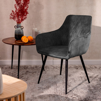 Krzesło | SATORI | grafitowe | 58x62x79cm | 894478