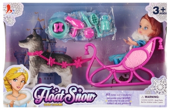 Pies z zaprzęgiem i z akcesoriami MEGA CREATIVE 570770