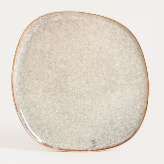 Talerz | LORINO | obiadowy beżowy | 28 cm | 759383