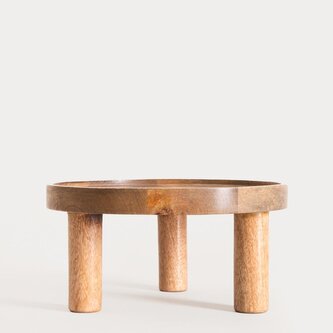 Patera | SJAL MANGO | drewniana wysoka | 10x10 cm | 748592