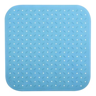 MSV protiskluzová podložka do sprchy CLASS Premium, nebeský modrá, SBS kaučuk, 54 x 54 cm