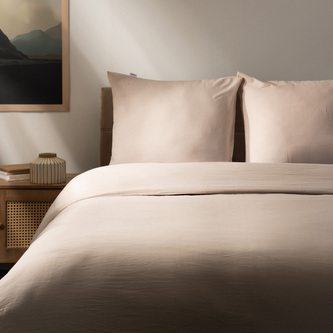 Pościel | MAISY | z mikrofibry beżowa | 160x200 + 2*50x60 cm | 701917