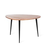 Stolik kawowy | WIDA | naturalny | 75x75x47 cm | ALL 858739