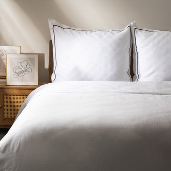 Pościel | ESPERIN | satynowa biała | 160x200 + 2*70x80 cm | 701054