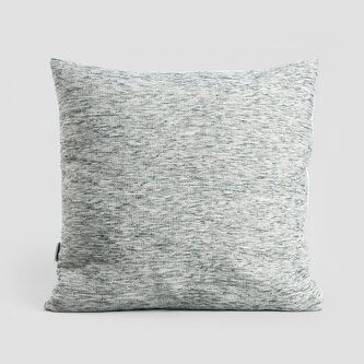 Poszewka | ISABEL | z ozdobnymi przeszyciami zielona | 45x45 | 744846