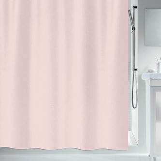 Spirella sprchový závěs PRIMO, světle růžový, 180 x 200 cm, polyester