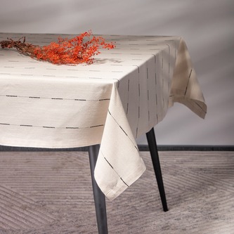 Obrus | SEDA | ze wzorem ecru | 130x180 | 735189