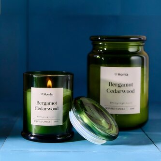 Świeca zapachowa | MAEL | Bergamot & Cedarwood | 140 g | 707124