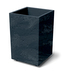 Květináč SIERRA SQUARE HIGH BETON EFFECT 38,5 cm - barva: antracit