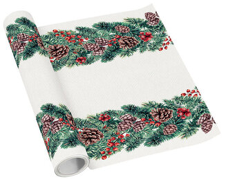 Běhoun stolní airlaid 40x500cm Winter Branches