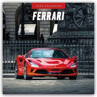 Ferrari 2026 - 16-Monatskalender Ferrari 2026 - 16-Monatskalender