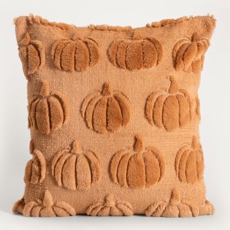 Poszewka | CRISPY | ze strukturalnym wzorem w dynie | 45x45 cm | 749841