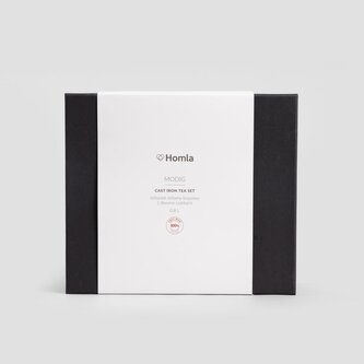 DZBANEK | MODIG | żeliwny brązowy + 2 czarki | 0,8L | 746246