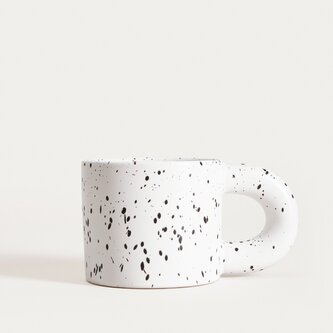 Kubek | DIBO | biały nakrapiany | 0,3 l | 753695