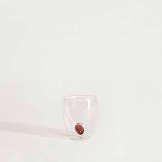 Zestaw szklanek | CEMBRA | z podwójną ścianką i ziarenkiem kawy, 2 szt. | 0,08 l | 757969