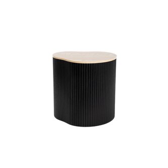 Stolik kawowy | GEBO | czarny | 47x37x47,5 cm | 710773