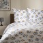 Pościel | REITA | z mikrofibry w kwiatki | 140x200 cm + 1*70x80 cm | 728631