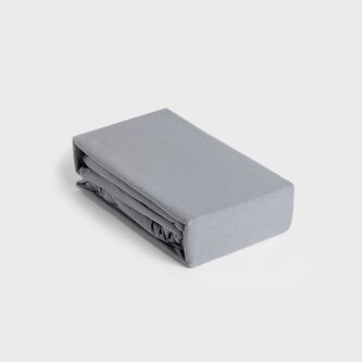 Prześcieradło | PELLY | jersey szare PREMIUM | 140x200 cm | 715532