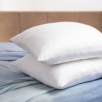 Zestaw dwóch poszewek | BAMSA | bambusowych białych | 2*70x80 cm | 738531