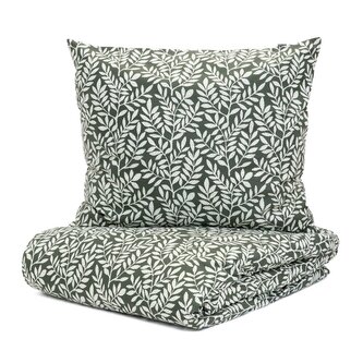 Pościel | DESSIE | z mikrofibry w liście | 160x200 cm | 880044