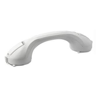 MSV madlo do koupelny s přísavkami SAFE, s indikátorem, bílé, plast, 40 cm